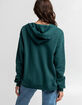 FULL TILT Womens Oversized Zip Hoodie image number 3