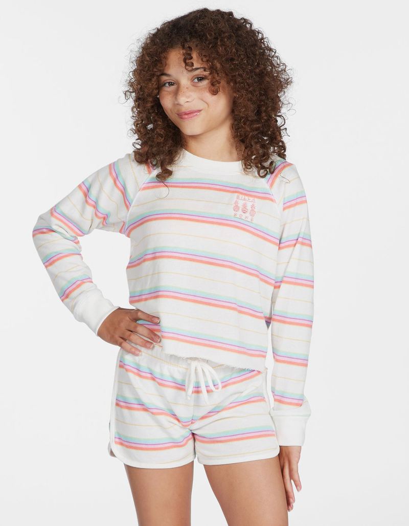 BILLABONG Cut Off Girls Crewneck Sweatshirt image number 1