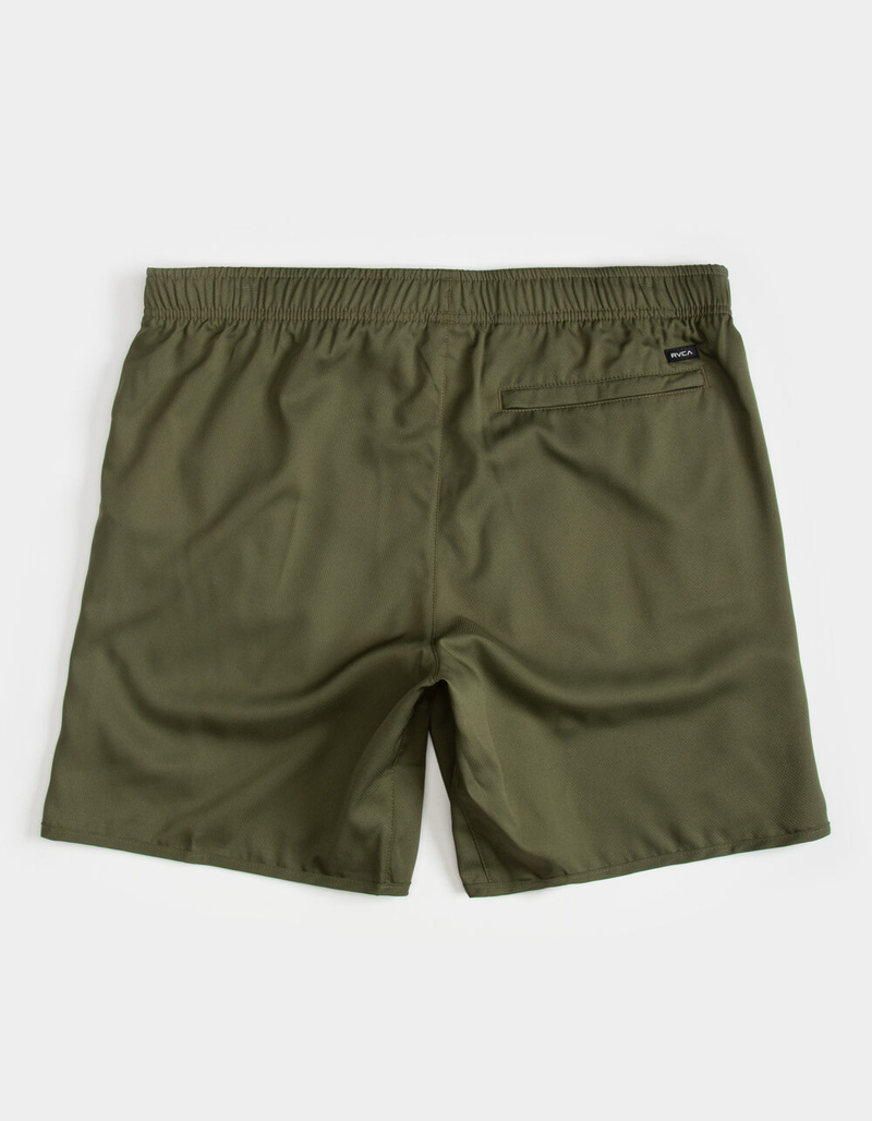 RVCA Sport Yogger IV Mens Olive Shorts image number 1