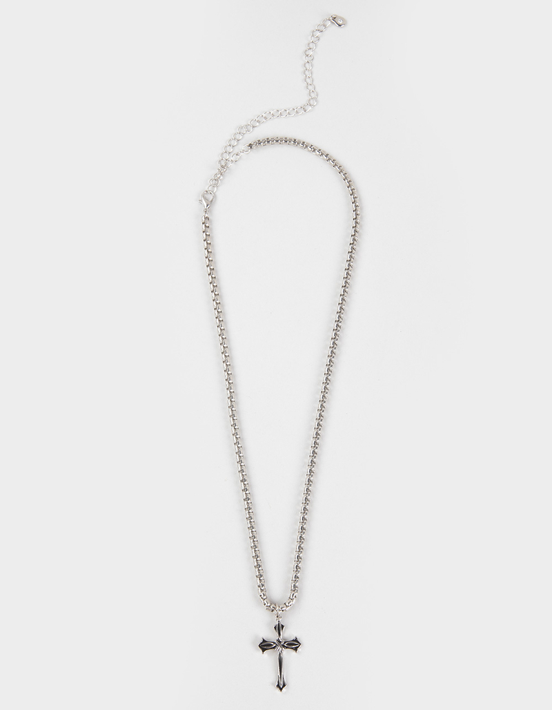 RSQ Cross Chain Necklace image number 0