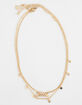 FULL TILT Layered 444 Angel Number Necklace image number 1
