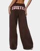 EDIKTED Glow Rhinestone Sweatpants image number 3