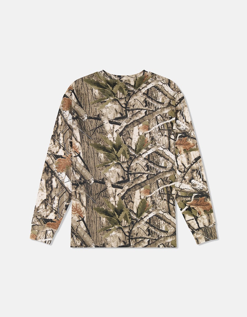 WESC Forest Camo Mens Long Sleeve Thermal image number 1