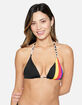 HURLEY x NASCAR Womens Reversible Triangle Bikini Top image number 2