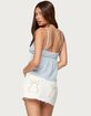 EDIKTED Orietta Striped Babydoll Top image number 2