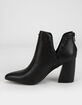 STEVE MADDEN Mosley Womens Black Booties image number 3