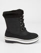 LUCKY TOP Black Girls Winter Boots image number 1