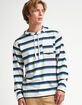 RSQ Striped Mens Hooded Tee image number 1