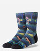 STANCE Desert Dinos Boys Crew Socks image number 1