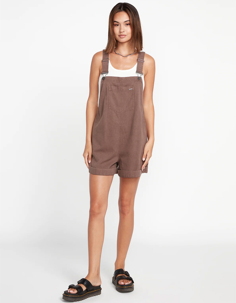 VOLCOM Strutin Stone Womens Romper image number 0