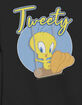 LOONEY TUNES Tweety Swing Unisex Crewneck Sweatshirt image number 2