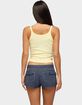 EDIKTED Basic Babe Tank Top image number 3