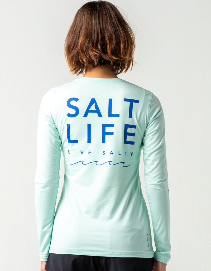 SALT LIFE Fit N Wave Womens Rash Guard image number 0