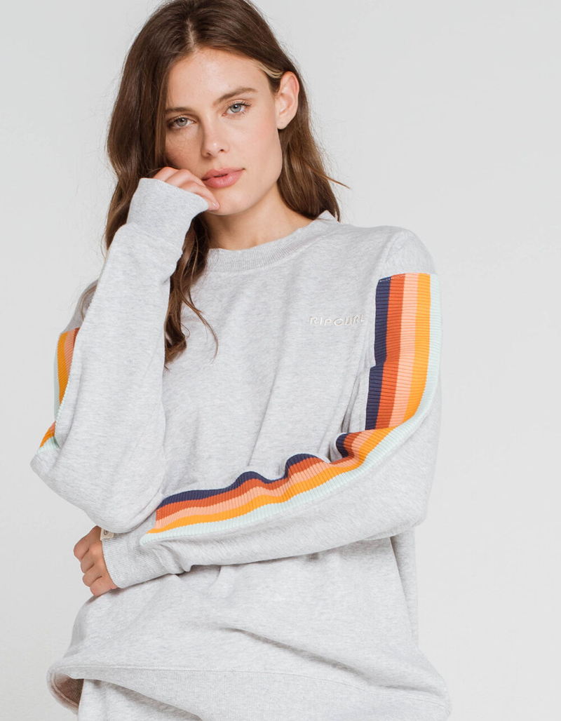 RIP CURL Golden Days Retro Womens Crew Sweatshirt image number 0