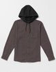 VOLCOM Archibold Mens Button Up Hooded Shirt image number 1