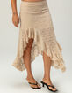 NECTAR CLOTHING Womens Midi Skirt image number 5