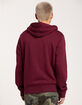 RSQ Mens Full Zip Fleece Hoodie image number 4