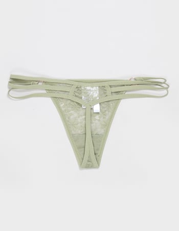 FULL TILT Strappy Side Lace Thong Alternative Image