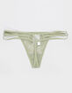 FULL TILT Strappy Side Lace Thong image number 2