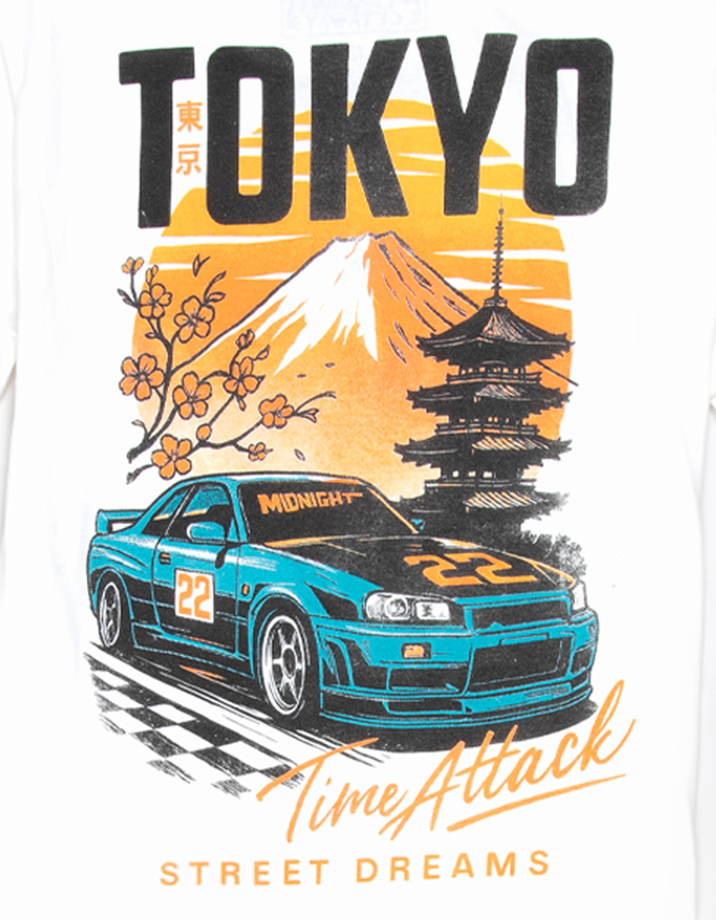 PLEASANT GETAWAY Tokyo Time Boys Tee image number 2