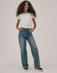 RSQ High Rise Wide Leg Girls Jeans image number 5