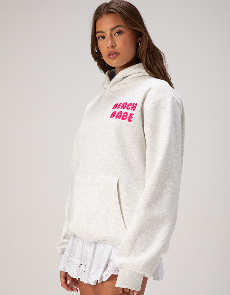 HAPPY CAMP3R Beach Babe Womens Hoodie image number 3