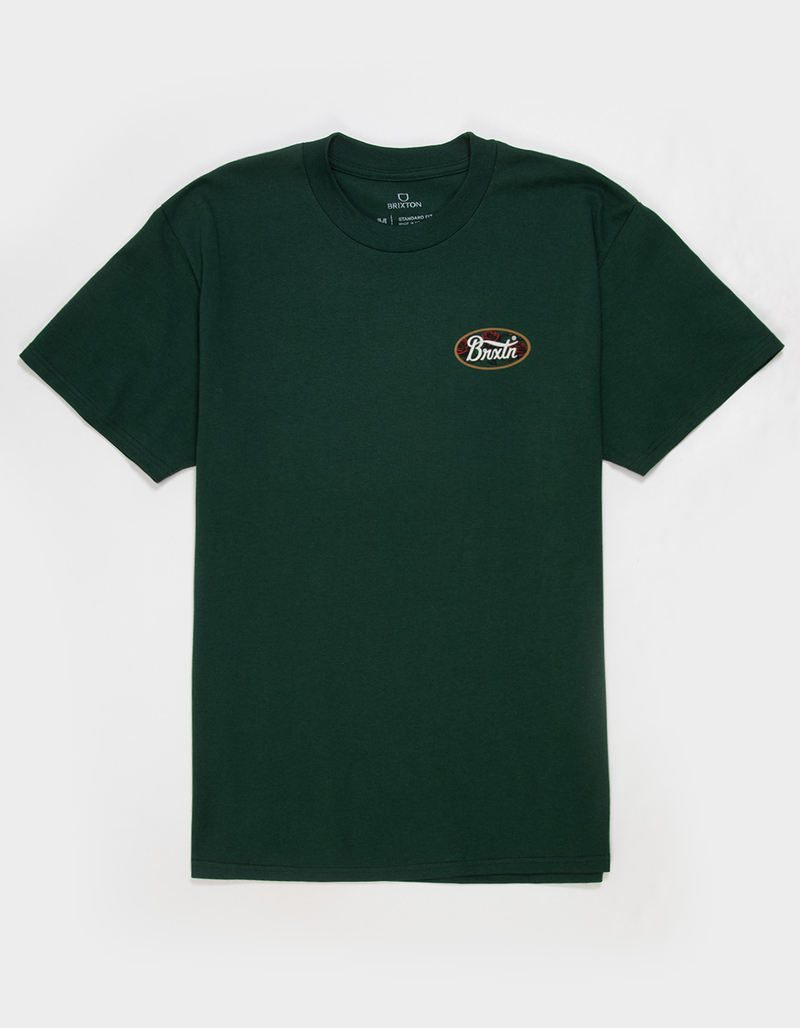 BRIXTON Parsons Rose Fill Mens Tee image number 1