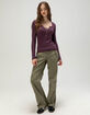 BDG Urban Outfitters 360 Womens Cargo Utility Low Rise Straight Leg Pants image number 1