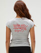 ED HARDY Tiger Head Womens Fitted Tee image number 2