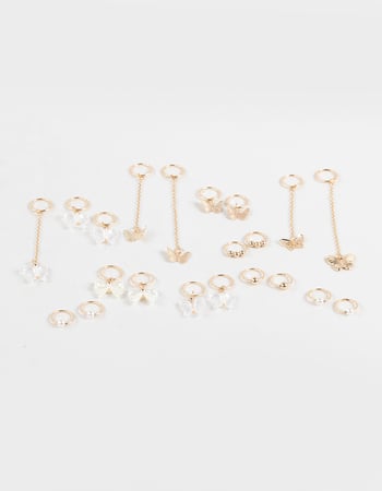 FULL TILT Butterfly Hair Ring Set Primary Image