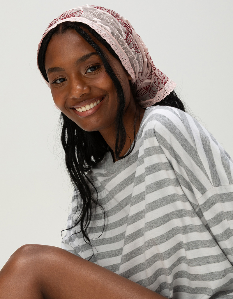 FULL TILT Embroidered Head Scarf image number 2