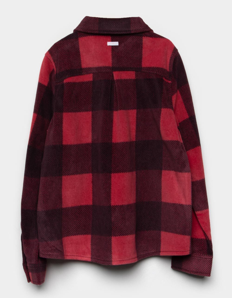 O'NEILL Bluff Plaid Girls Black/Red Top image number 1