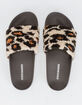 STEVE MADDEN Shear Leopard Womens Slide Sandals image number 2