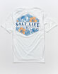 SALT LIFE Sailin Tropics Mens Tee image number 1
