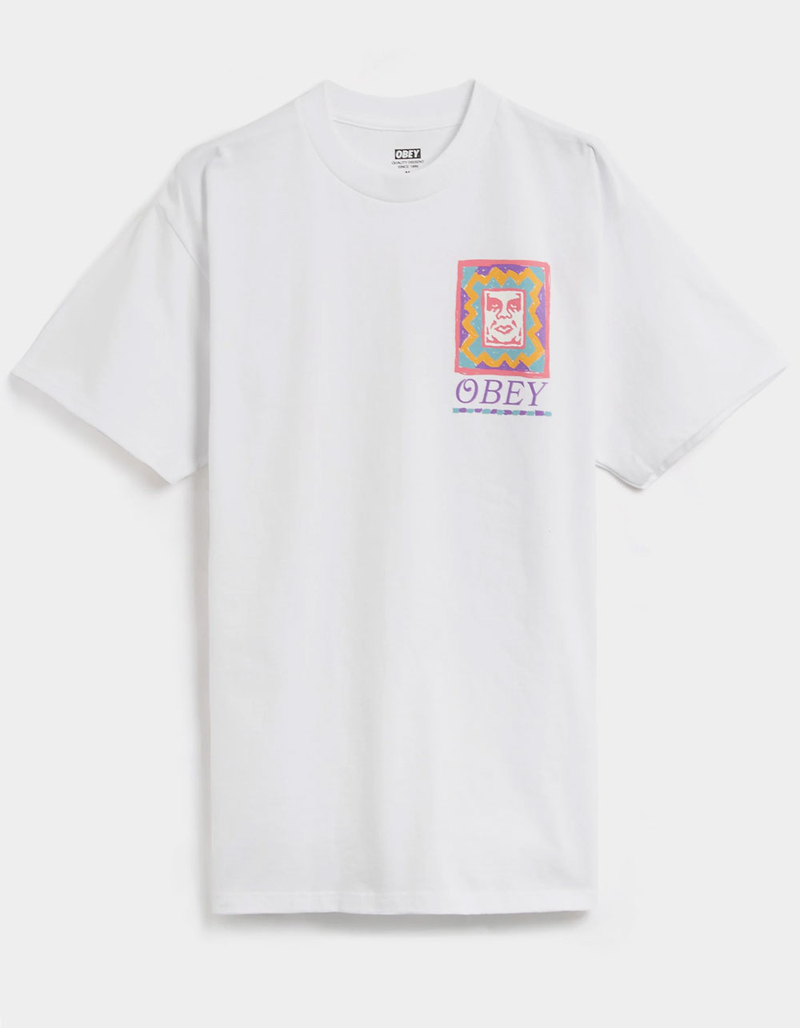OBEY Throwback Mens Tee image number 1