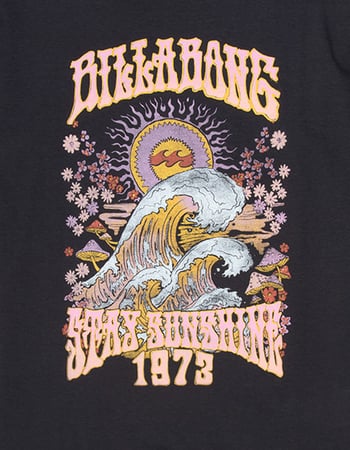 BILLABONG Stay Sunshine Girls Boyfriend Tee Alternative Image
