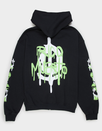 ROM More Stack Mens Zip-Up Hoodie Primary Image