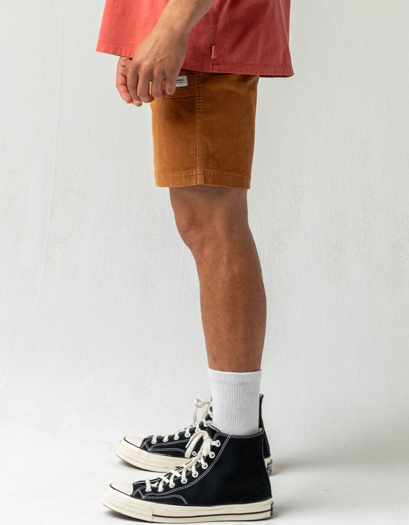 BANKS JOURNAL Big Bear Mens Corduroy Shorts image number 2