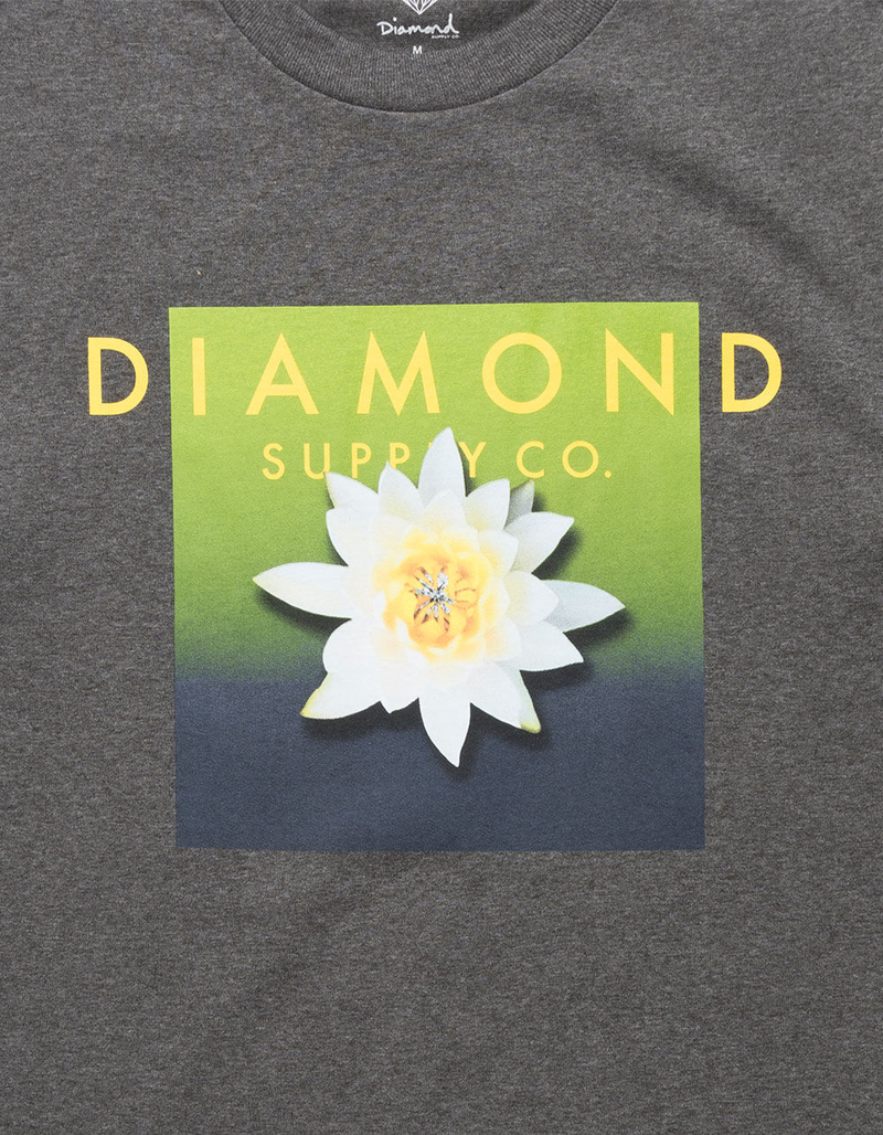 DIAMOND SUPPLY CO. Lotus Blossom Mens T-Shirt image number 1