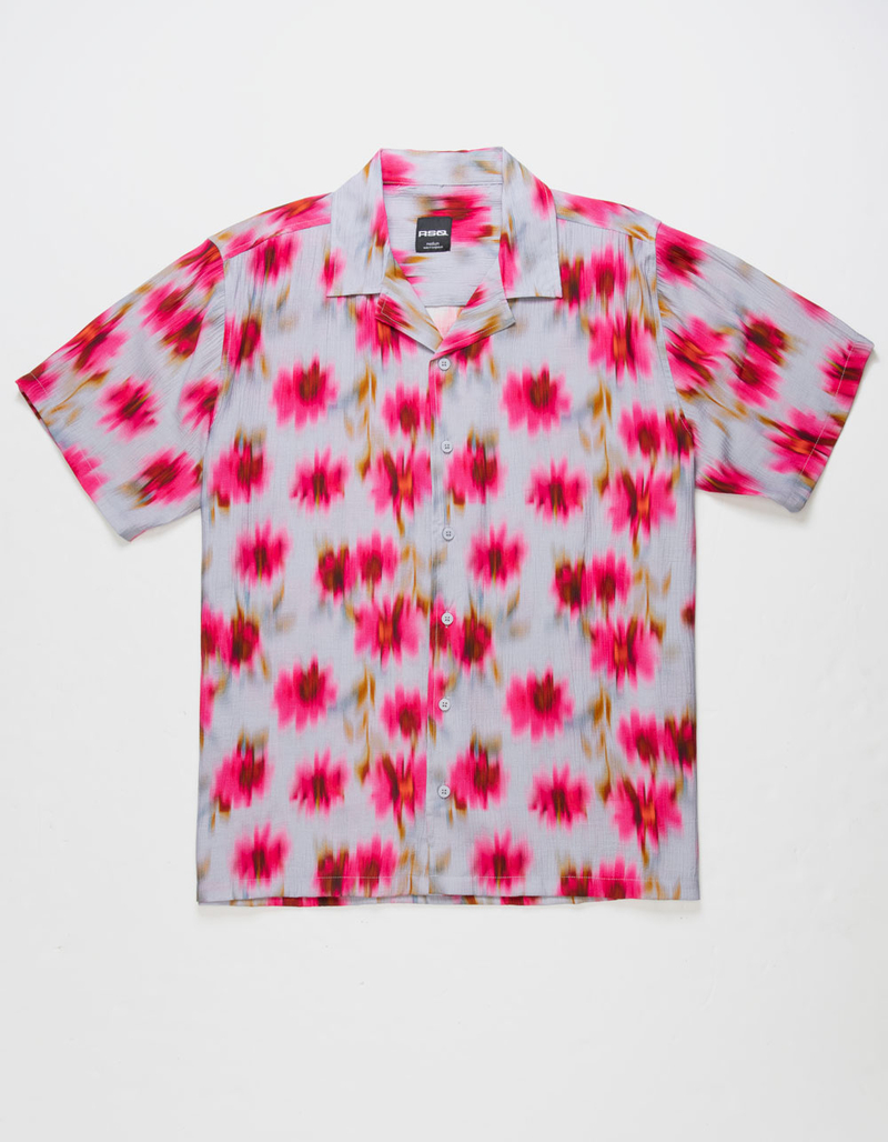 RSQ Mens Textured Floral Shirt image number 1