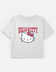 HELLO KITTY Classic Girls Crop Tee image number 1