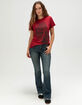 SULLEN Octavio Leo Womens Baby Tee image number 2