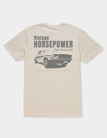 AUTO Vintage Horsepower Unisex Tee Primary Image