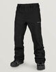 VOLCOM Freakin Mens Black Snow Chinos image number 1
