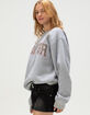 HAPPY CAMP3R Womens Crewneck Sweatshirt image number 3