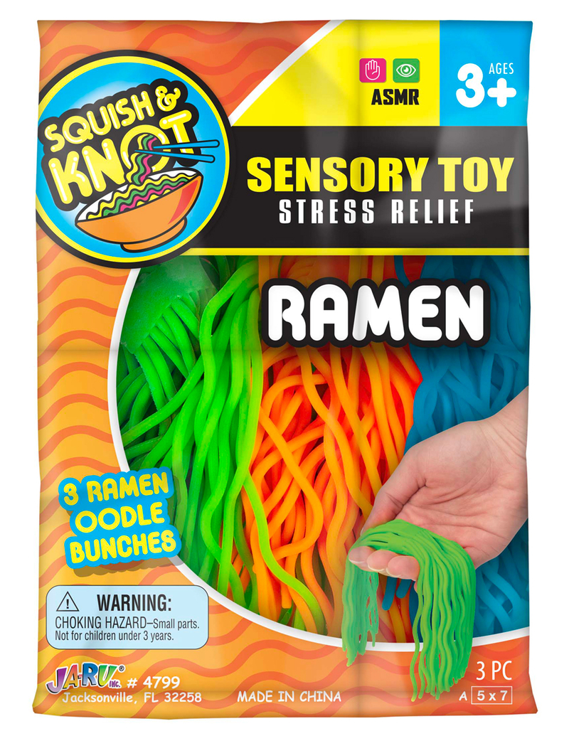 SQUISH & KNOT Oodles Assorted Sensory Toy image number 0
