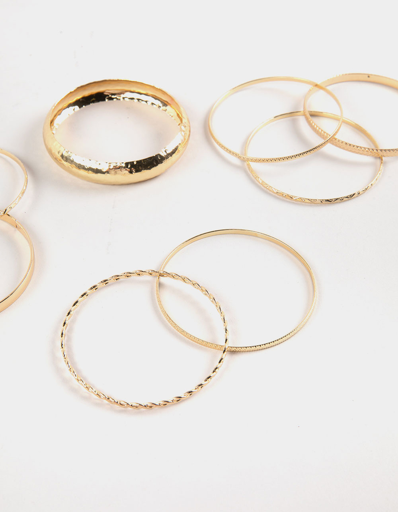 FULL TILT Multi Bangle Bracelet Set image number 1