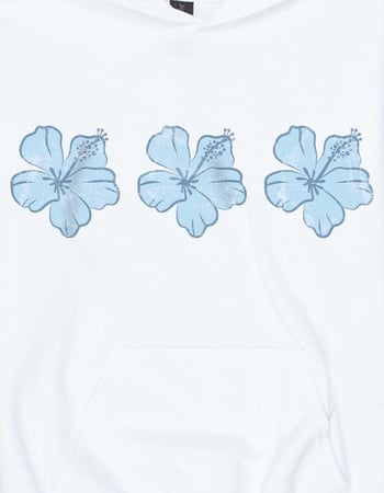 HIBISCUS Trio Unisex Kids Hoodie Alternative Image