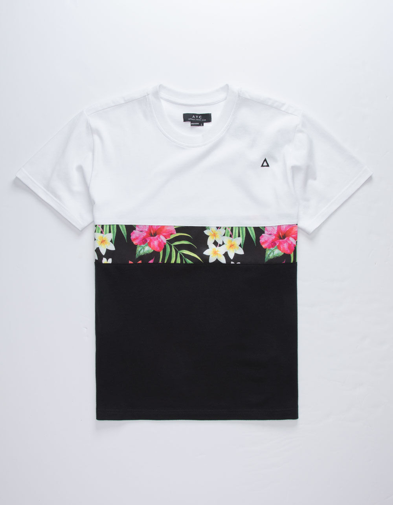 ASPHALT Rain Forest Triblock Boys T-Shirt image number 0