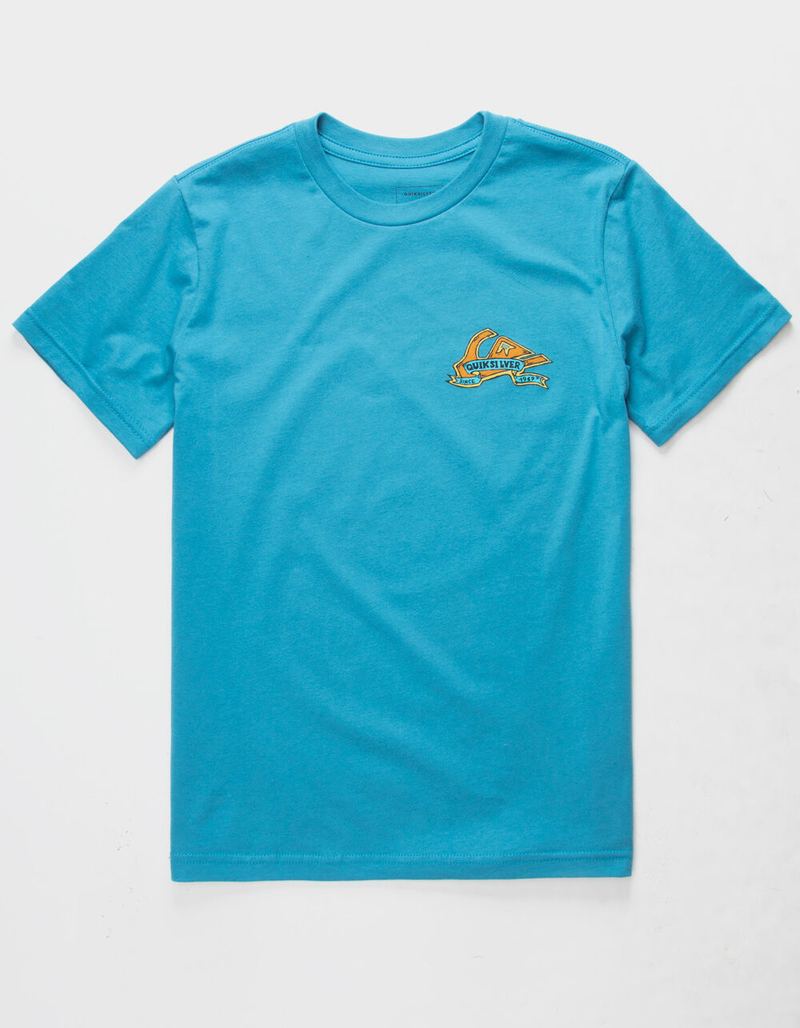 QUIKSILVER Tattered Blue Boys T-Shirt image number 1
